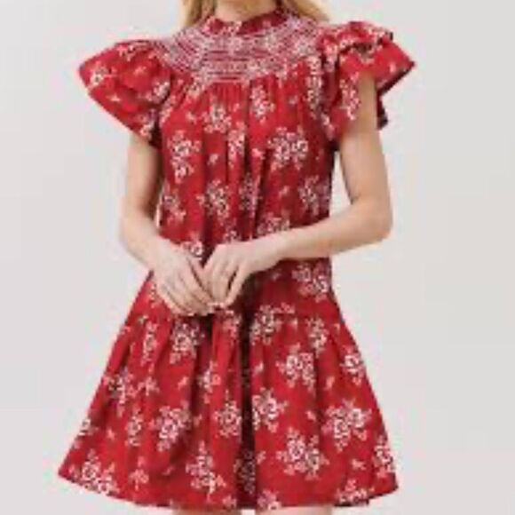 Sea New York Dresses & Skirts - Sea New York ALESSIA PUFF SLEEVE DRESS size Medium-D3